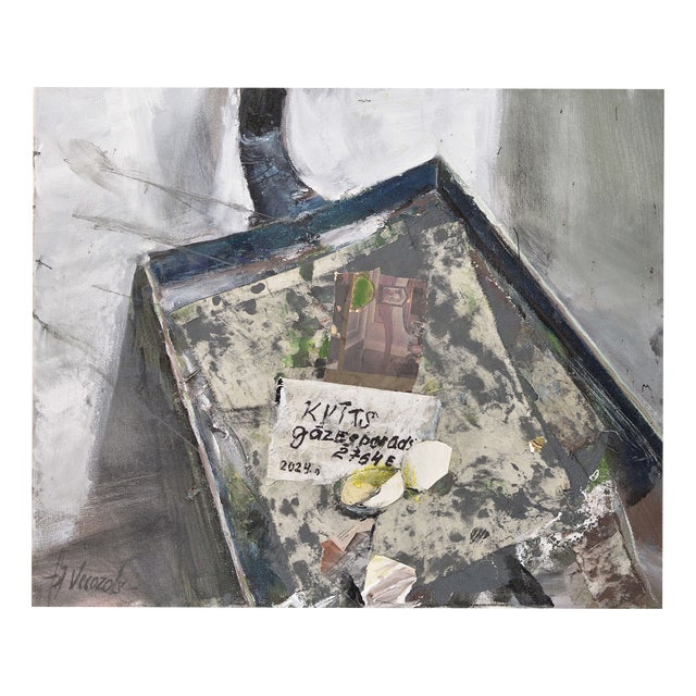 Imants Vecozols, Receipt., 2024, Canvas & Mixed Media For Sale