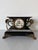 Mid-Century Modern Antique Ansonia “Belgium” Mantel Clock With Gargoyle Mounts, Claw Feet & Original Key For Sale - Image 3 of 17
