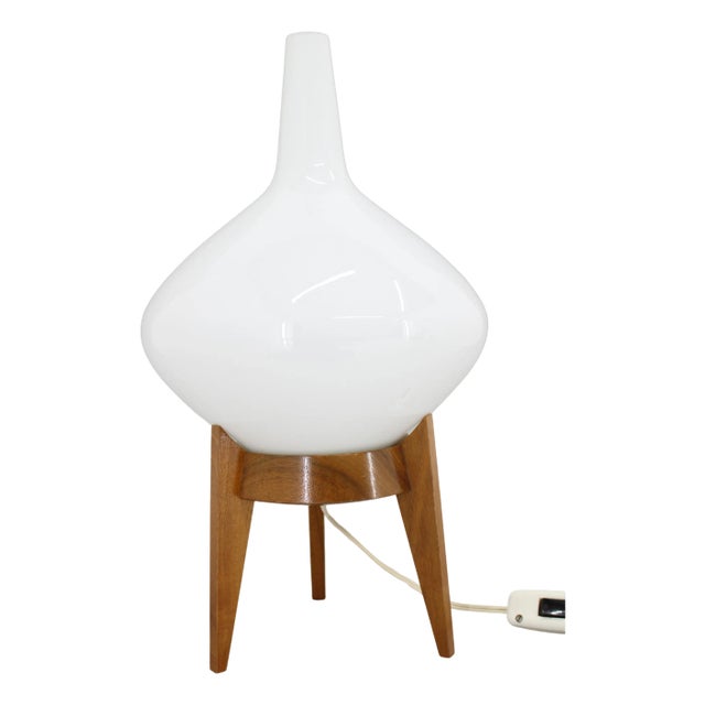 Table Lamp attributed to Uluv, Czechoslovakia, 1960s For Sale