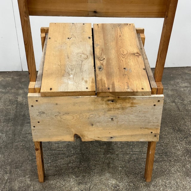 1970s Studio Made Sedia Chair Attributed to Enzo Mari For Sale In Chicago - Image 6 of 8