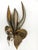 Brutalist Brutalist Wall Lamp of a Stylized Flower attributed to Richard and Isabelle Faure, 1970s For Sale - Image 3 of 11