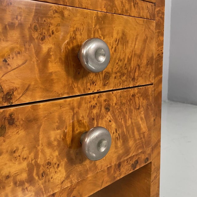 Italian Art Desk in Wood and Steel, 1930s For Sale - Image 11 of 17