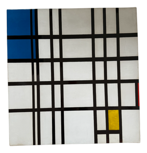 Piet Modrian, Rhythmus aus geraden Linien, Print