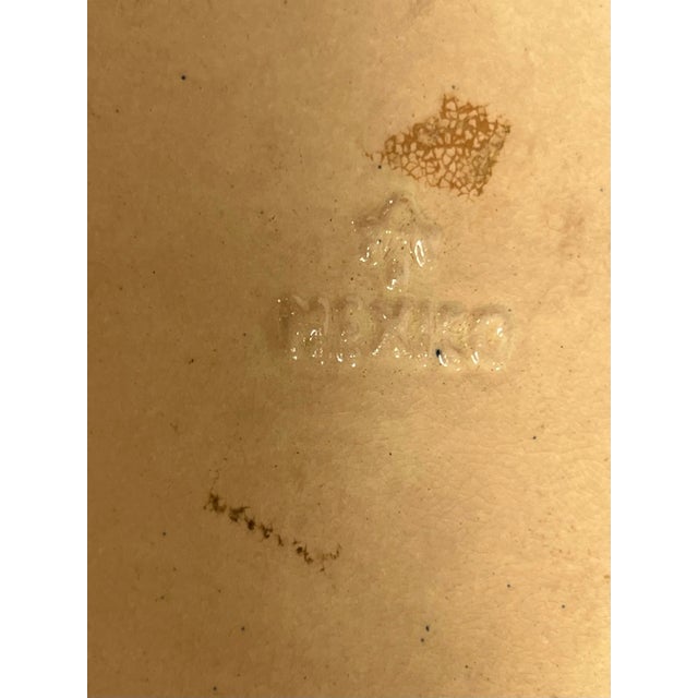 Ceramic Spanish Mission Scalloped Casserole Lowered Mold Bowl For Sale - Image 7 of 7