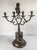 Rustic European 19th Century European Bronze Candlestick With Lion and Amsterdam City Shield For Sale - Image 3 of 18