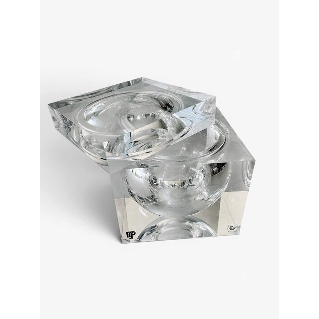 Bombo Ice Bucket by Studio TG for Guzzini, Italy, 1970s For Sale - Image 3 of 9