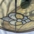 Large Vintage Round Slag Stained Glass and Beveled Glass Round Panel/Window For Sale - Image 10 of 11