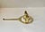 Vintage Nautical Wall-Hung Oil Lamp in Brass by G. V. Harnish, Denmark, 1980s For Sale - Image 4 of 8