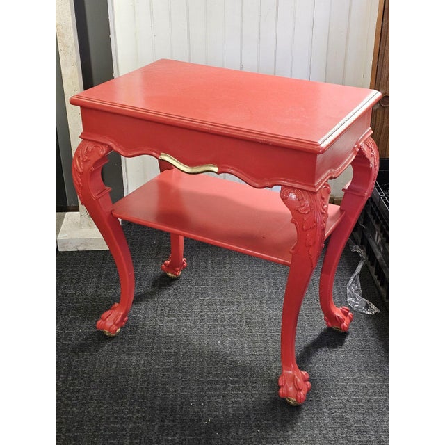 Neo Baroque Wooden Parlor Table, 1890s For Sale - Image 16 of 17