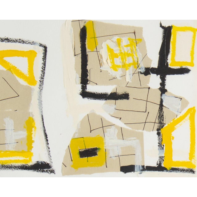 Contemporary 2004 "Another Language #3" Alkyd Painting by Steven Conant For Sale - Image 3 of 9