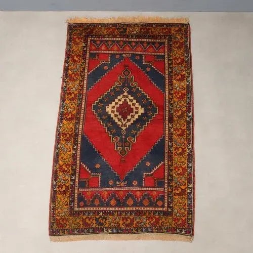 Vintage Turkish Jorun Rug For Sale - Image 3 of 9