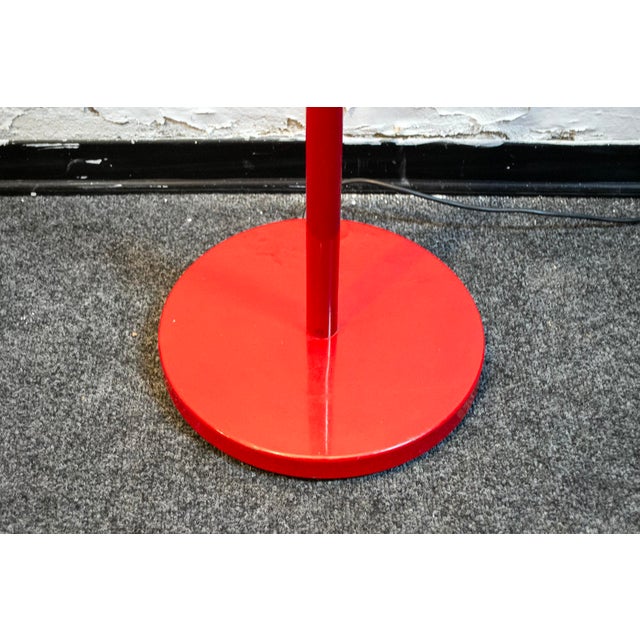 Metal Two-Light Floor Lamp from Stilnovo, 1950s For Sale - Image 7 of 8