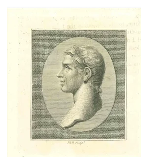 John Hall, Portrait of a Man, Etching, 1810