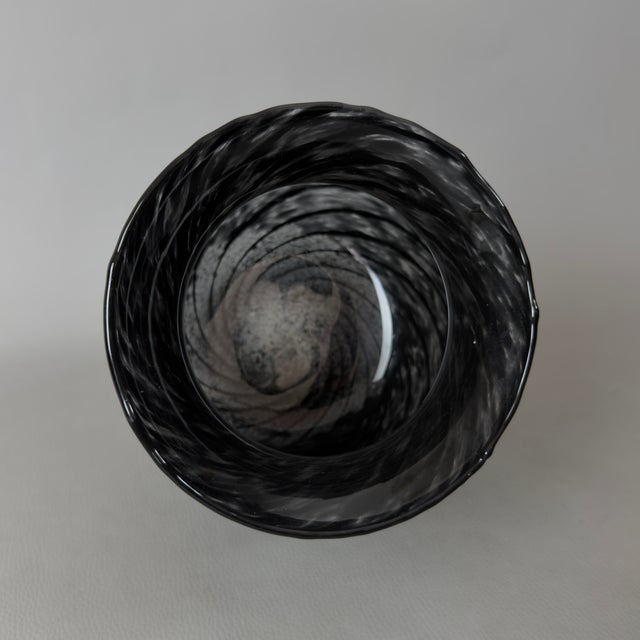 Vintage Italian Murano Glass Vase, 1970s For Sale - Image 4 of 9
