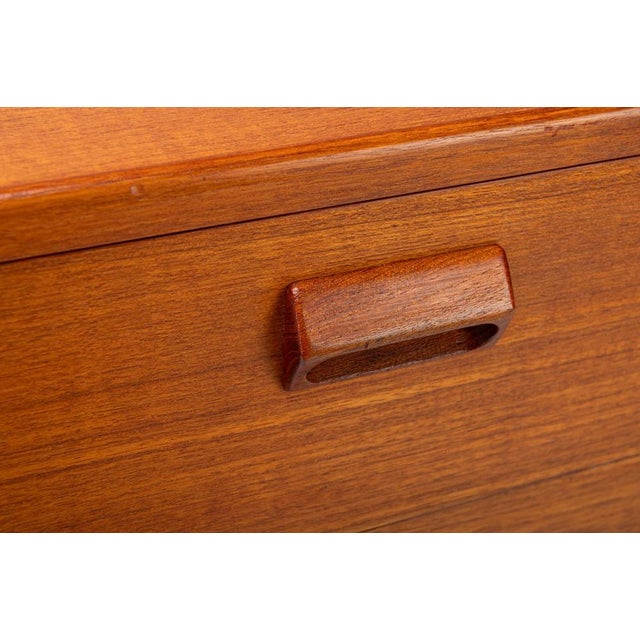 Brown Double Dresser by Børge Mogensen for Søborg Møbelfabrik, 1960s For Sale - Image 8 of 10