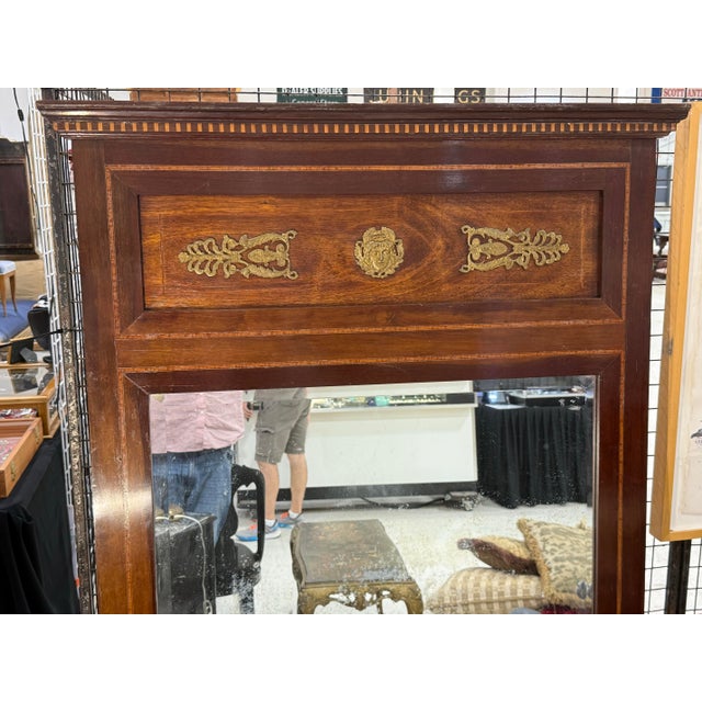 Mid 19th Century French Neoclassical Mirror For Sale - Image 4 of 6
