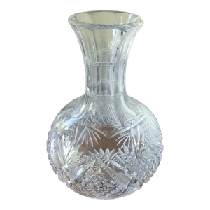 Late 19th Century American Brilliant Crystal Water Carafe
