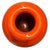 1920s Large 15" Orange California Pottery Vase Planter Oil Jar by Bauer Pottery, 1920 For Sale - Image 5 of 9