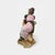Traditional Bisque Woman Figurine Planter – 8" Hand-Painted For Sale - Image 3 of 7