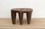 Wood Rugged Brown Vintage Nupe Stool For Sale - Image 7 of 10