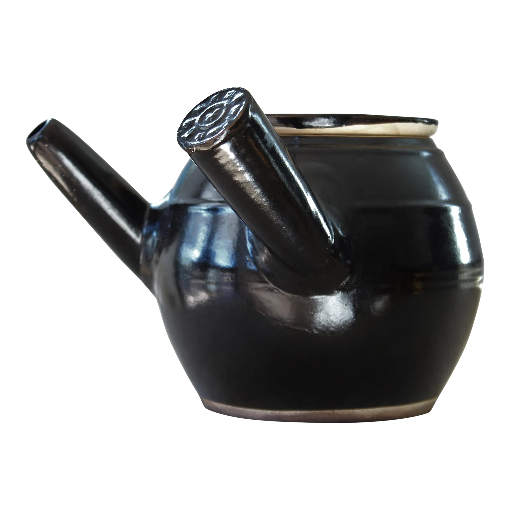 Wabi-Sabi Kyusu/Yokode Tea Pot Stoneware Pottery | Chairish