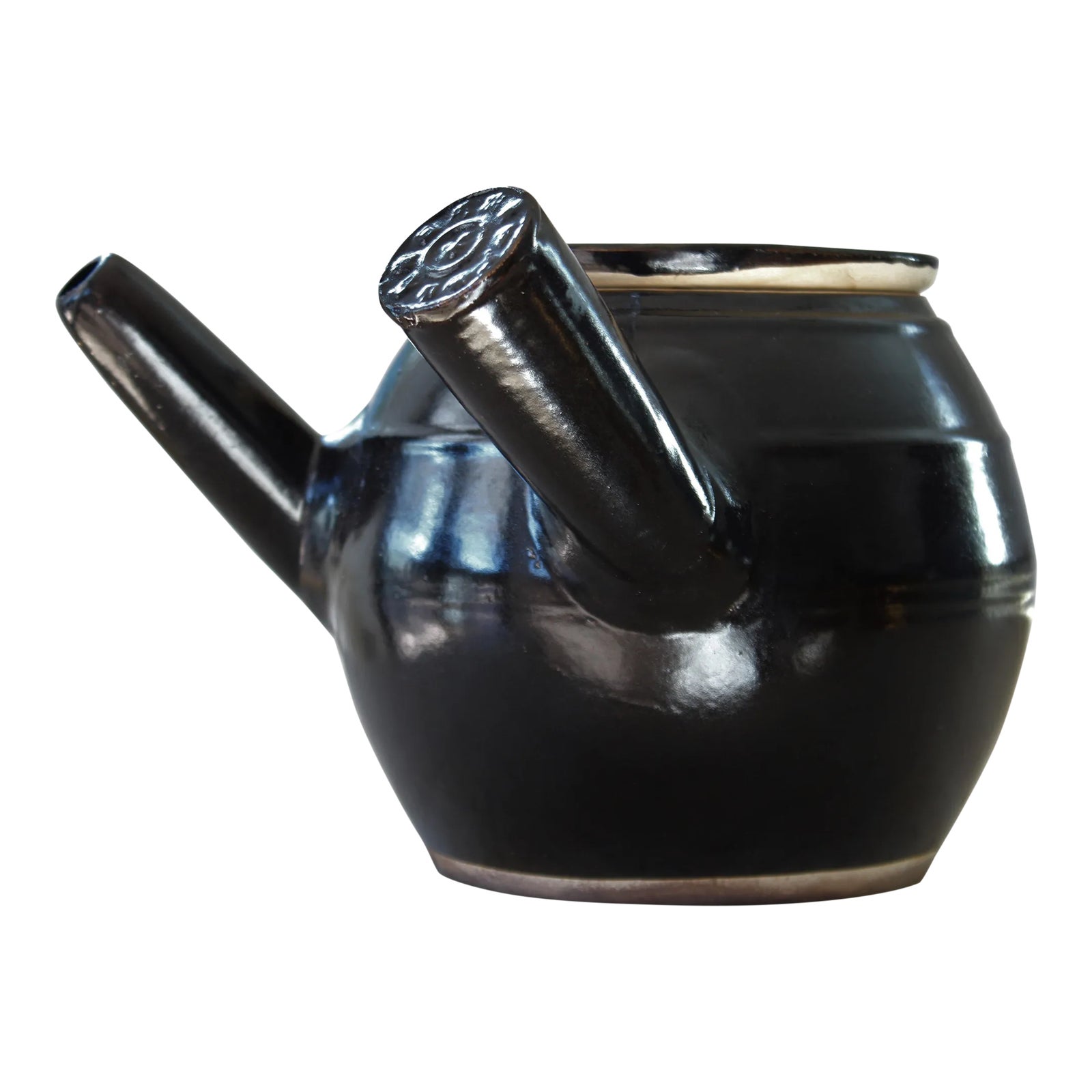 Wabi-Sabi Kyusu/Yokode Tea Pot Stoneware Pottery | Chairish