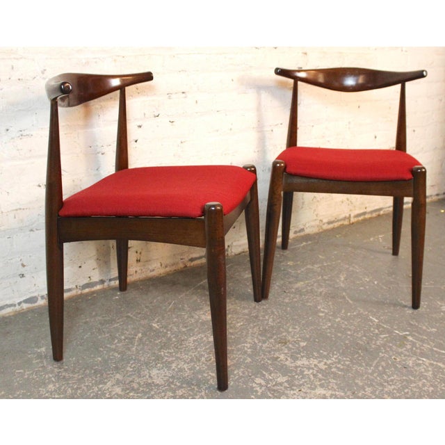 Mid 20th Century Set of Six Vamo Sønderborg Style Wishbone Dining Chairs For Sale - Image 4 of 11