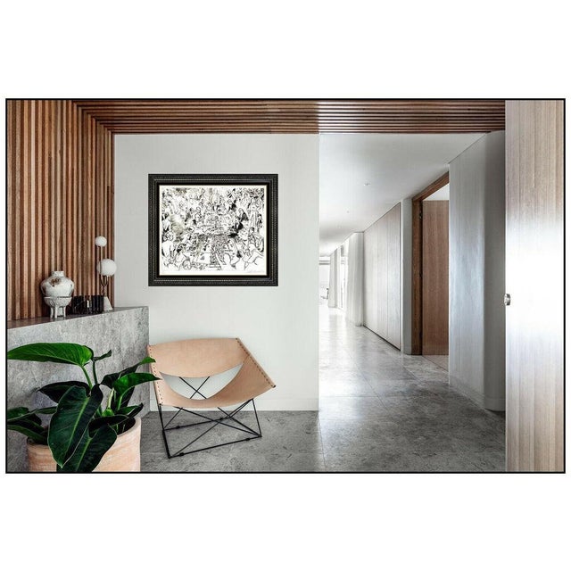Message us to inquire about custom framing options! (Included for free with every purchase) LeRoy Neiman Authentic, Hand...