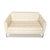 Animal Skin Cream Leather 2-Seater Sofa from Machalke For Sale - Image 7 of 10