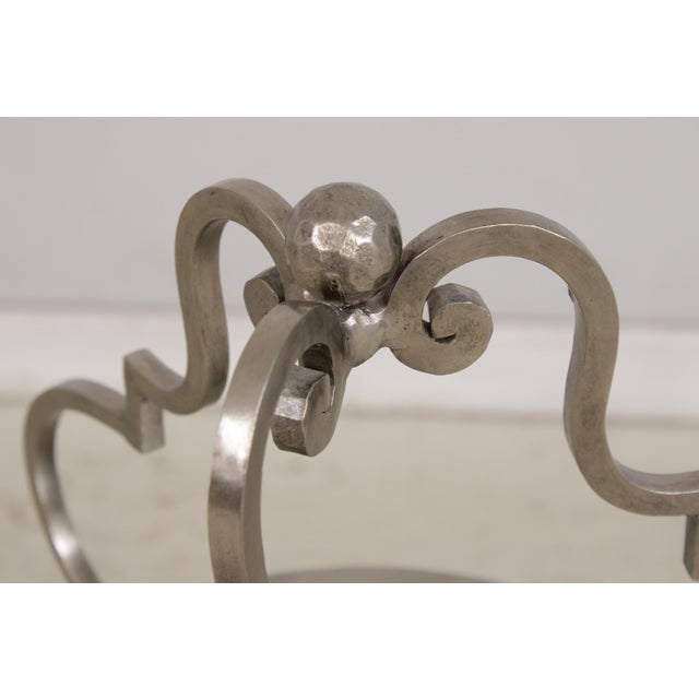 Labarge Iron 3 Tier Etagere Display Muffin Stand For Sale In Philadelphia - Image 6 of 15