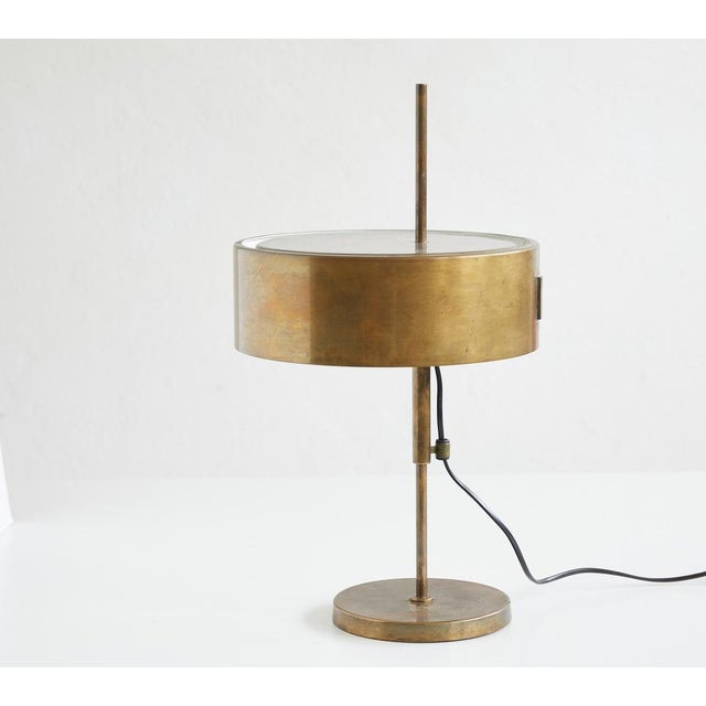 Table Lamp attributed to Angelo Ostuni and Renato Forti for Oluce, 1950s For Sale - Image 9 of 9