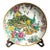 Early 20th Century Chinese Ceramic Plate,Guangxu Marked Famille Rose Porcelain Plate Hand Painted Flowers and Birds Pattern For Sale