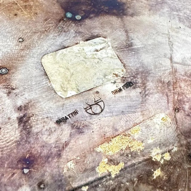 Large Round Silver-Plated Centerpiece/Tray attributed to Lino Sabattini, Italy, 1970s For Sale - Image 9 of 10