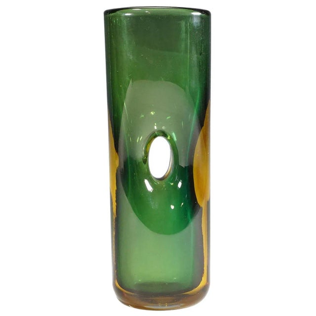 Pierced Murano Vase by Fulvio Bianconi for Venini, 1950s For Sale - Image 10 of 10