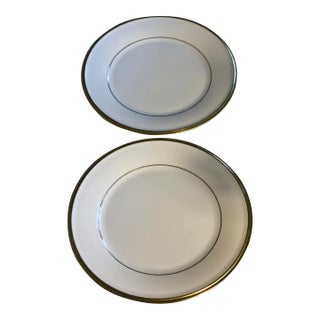 Vintage Lenox Eternal Bread Plates- Set of 2 For Sale