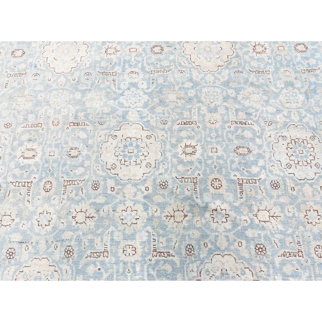 1930s Persian Tabriz Rug For Sale - Image 5 of 9