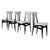 Set of four Side Chairs, Italy 1950s For Sale - Image 17 of 18