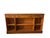 Vintage English Yew Wood Low Bookcase or Sideboard For Sale - Image 5 of 7