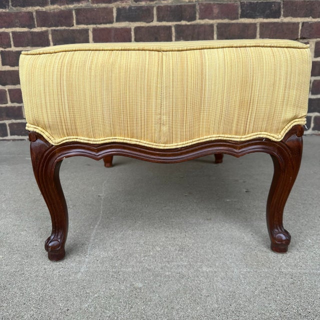 Set of 3 Ottomans for Chair Large Tomasville For Sale - Image 10 of 12