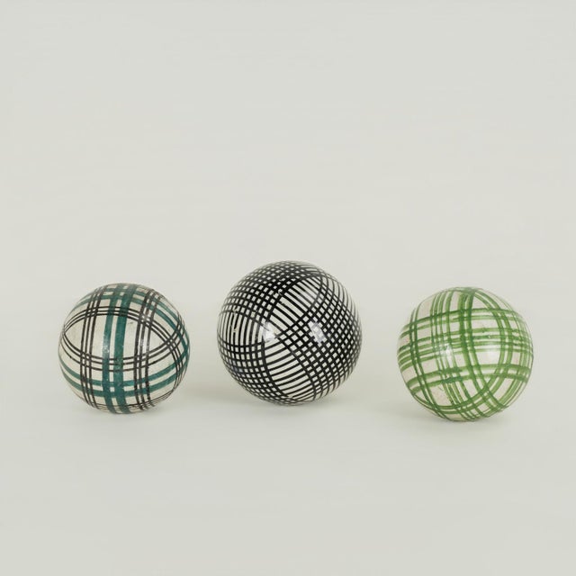 English Antique English Lawn Balls Collection For Sale - Image 3 of 6