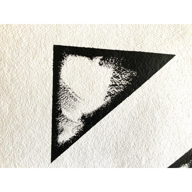 Original acrylic painting by Erik Sulander "A Slice of a Globular Cluster" on paper, 23x31, signed (reverse), unframed.