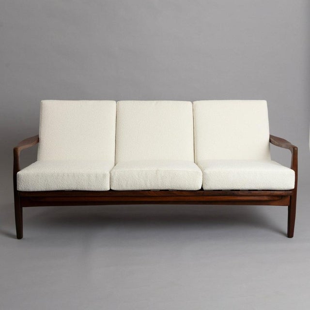 Mid-Century 3-Seater Sofa in Afromosia from Toothill, 1960s For Sale - Image 9 of 9