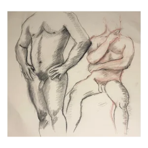 Male Nude Figures by Ron Yrabedra