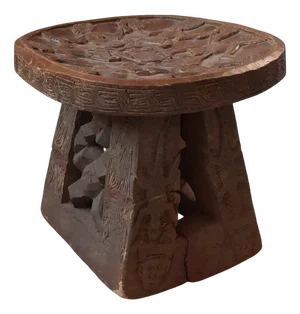 Bamileke Stool, Cameroon, 1950s-1960s