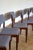 Set of 6 chairs by designer H.W. Klein for Bramin, Denmark, 1960. In excellent condition despite their age. Materials:...