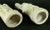 19th Century Couple of Musicians Flute & Mandolin Bisque Figurines- a Pair For Sale - Image 10 of 13