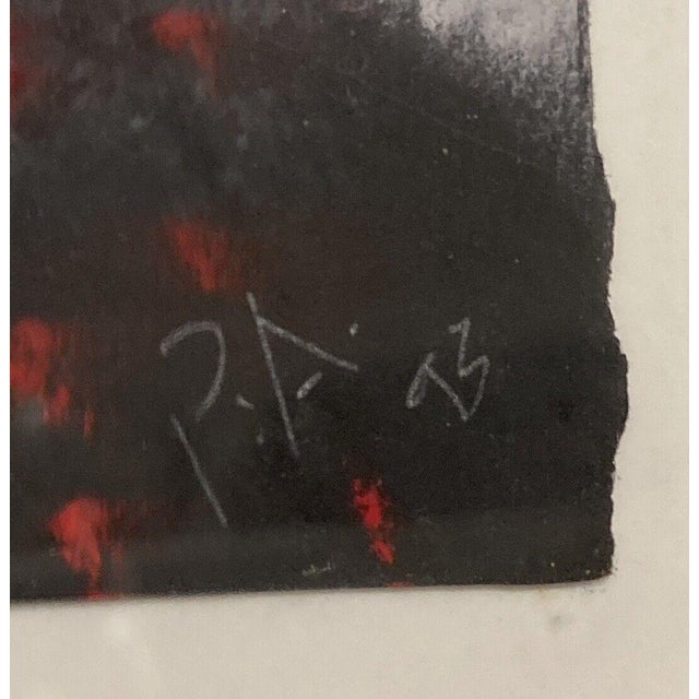 1990s Peter Alexander – Lax Peyden – Pastel on Paper – Signed 1992 – Framed 14" X 15.5" For Sale - Image 5 of 6