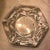 Vintage Cut Glass Ashtray With Sun Burst Pattern For Sale - Image 9 of 9