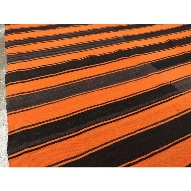 Galerie Shabab Collection Mid-20th Century Turkish Flatweave Kilim Accent Rug For Sale In New York - Image 6 of 10