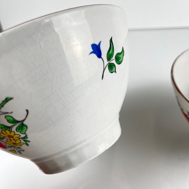 Reverbere Model Bowls from KG Lunéville, 1920s, Set of 2 For Sale - Image 9 of 11